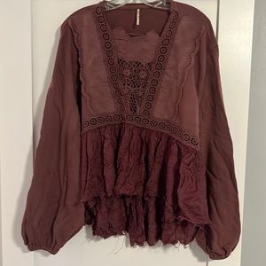 Free People fashion sweatshirt